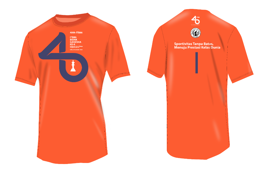 T-Shirt Warna Orange